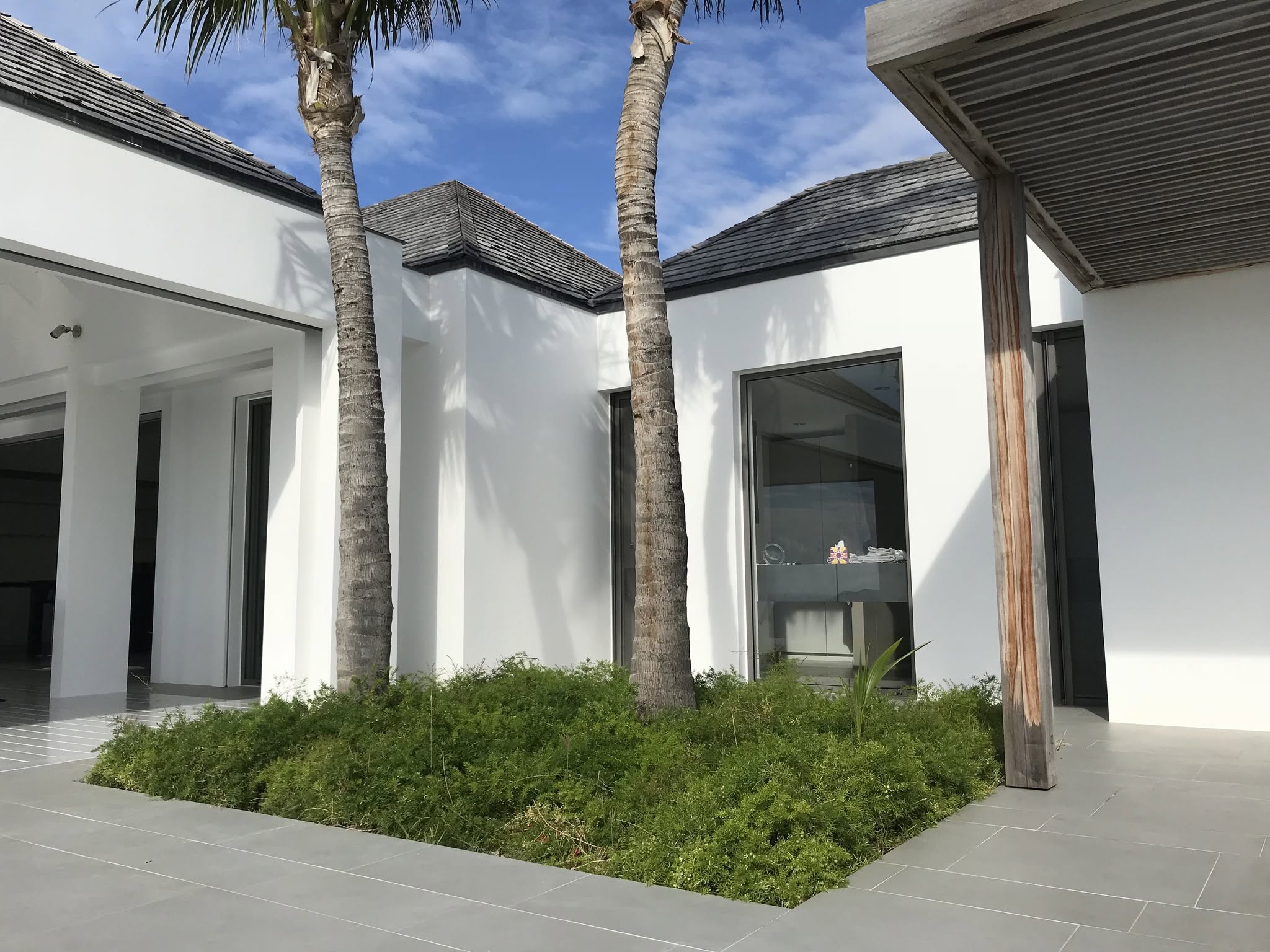 Façade extérieure rénovée