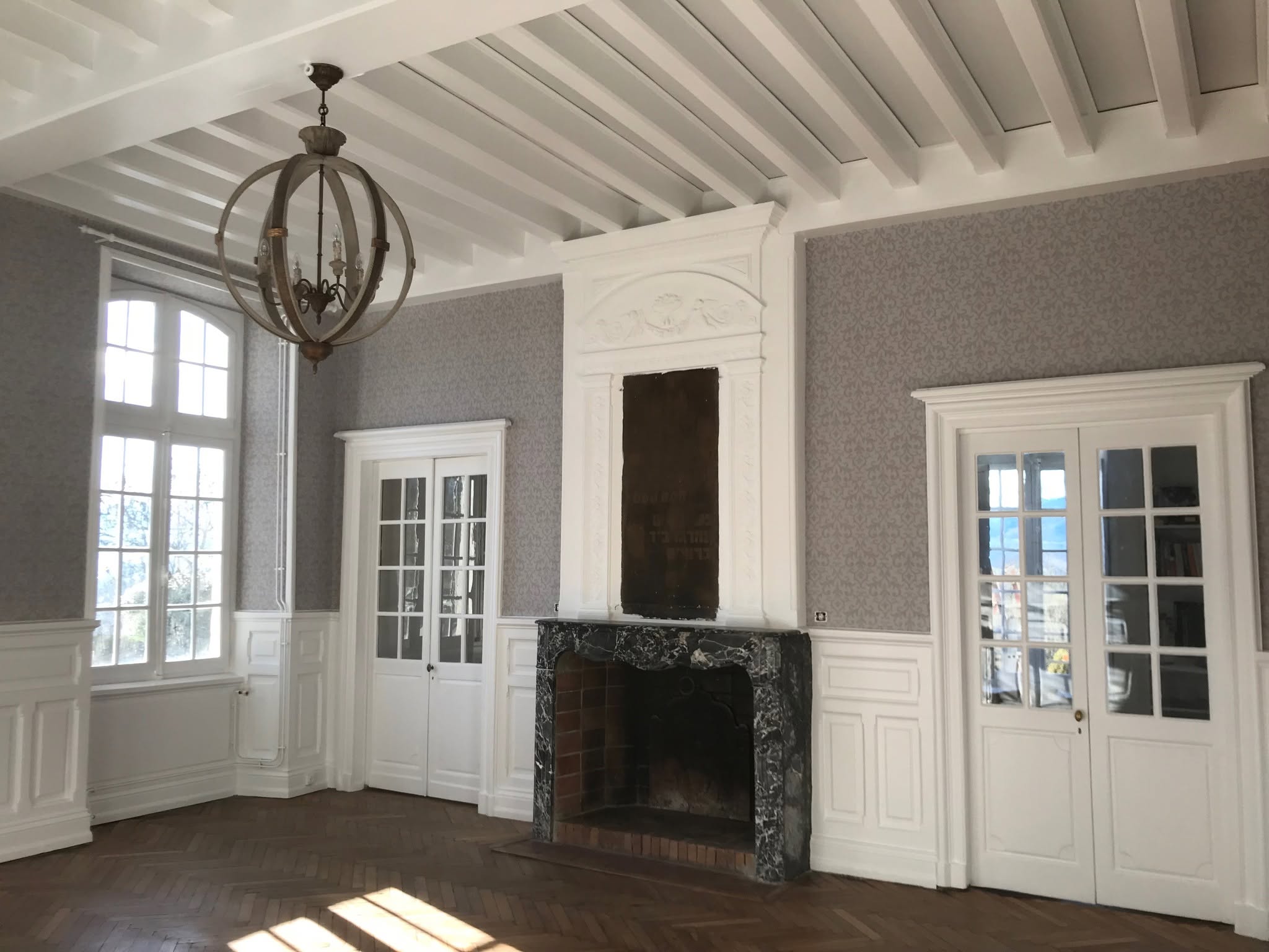 Peinture boiserie et moulures